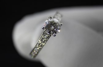 La compatibilité de l'or blanc avec les pierres précieuses