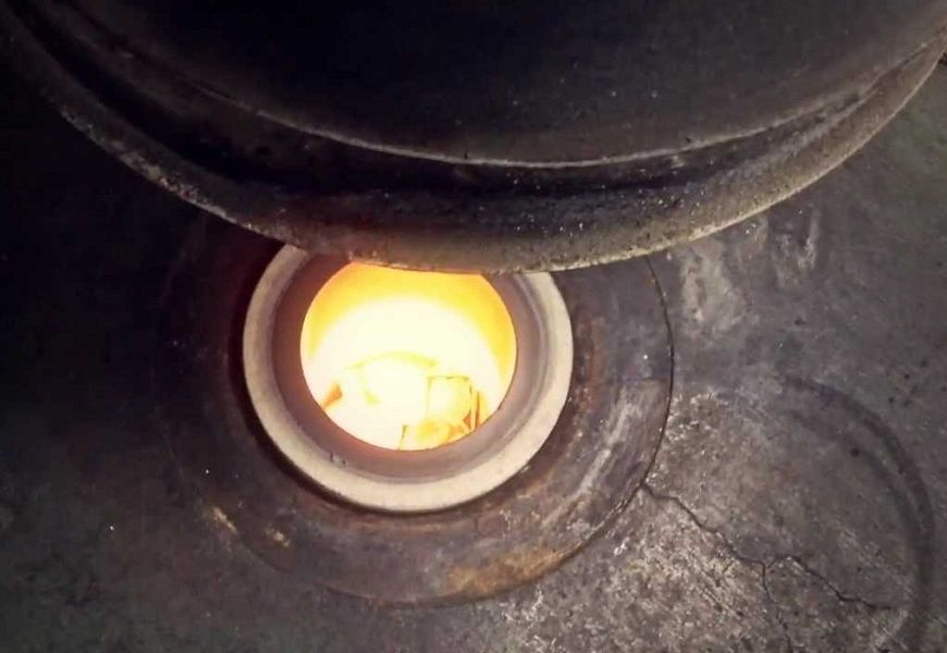 Température de fusion maximale de l'or