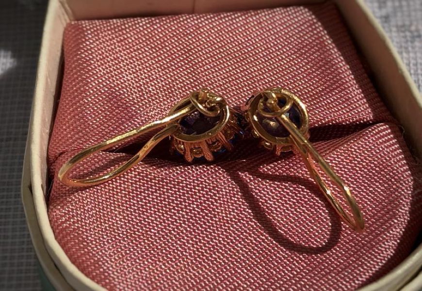 Boucles d'oreilles en or