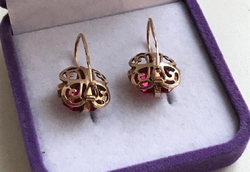 Boucles d'oreilles en or