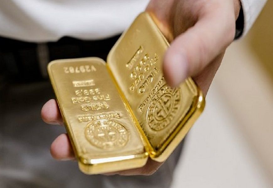 Barres d'or