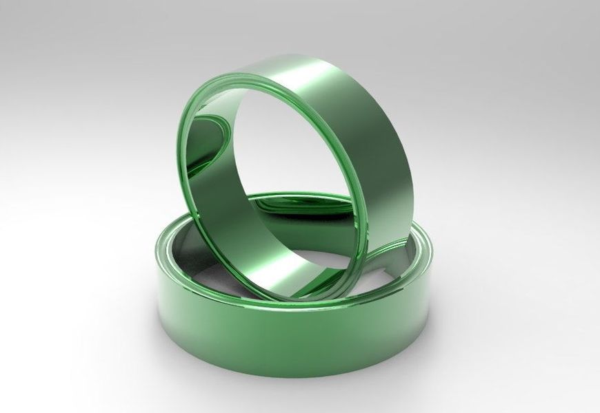 Grüne Goldringe