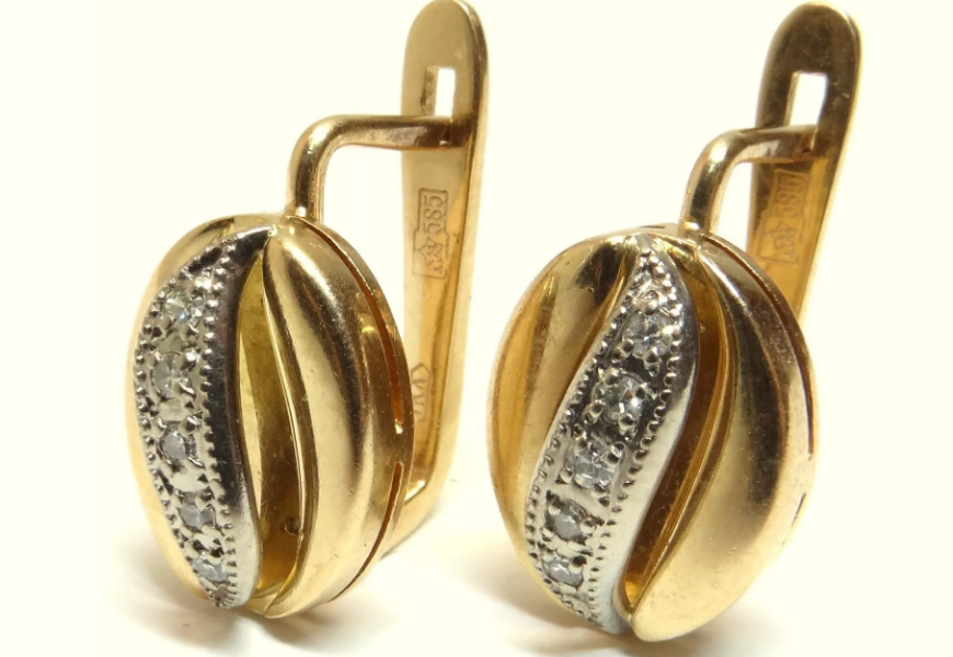Goldschmuck aus der Sowjetzeit 585