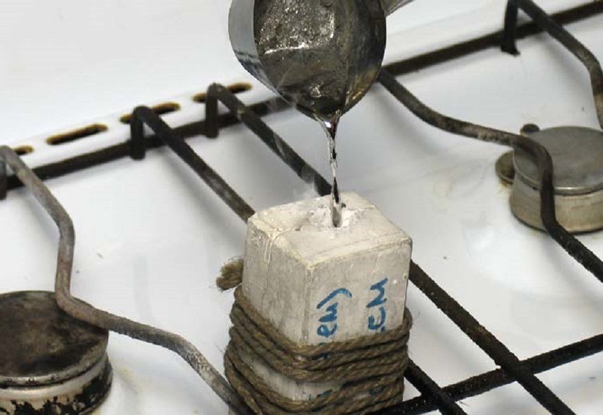 Verunreinigungen aus Silber selbst beseitigen