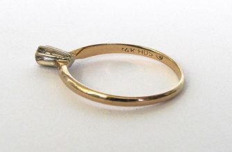Muster für einen Diamantring